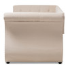 Baxton Studio Cherine Beige Upholstered Daybed with Trundle 146-8167